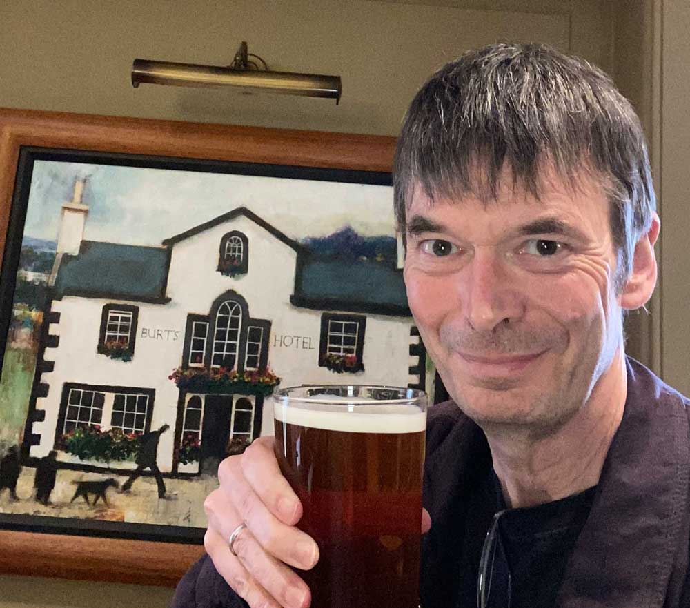 Ian Rankin at Burts Hotel