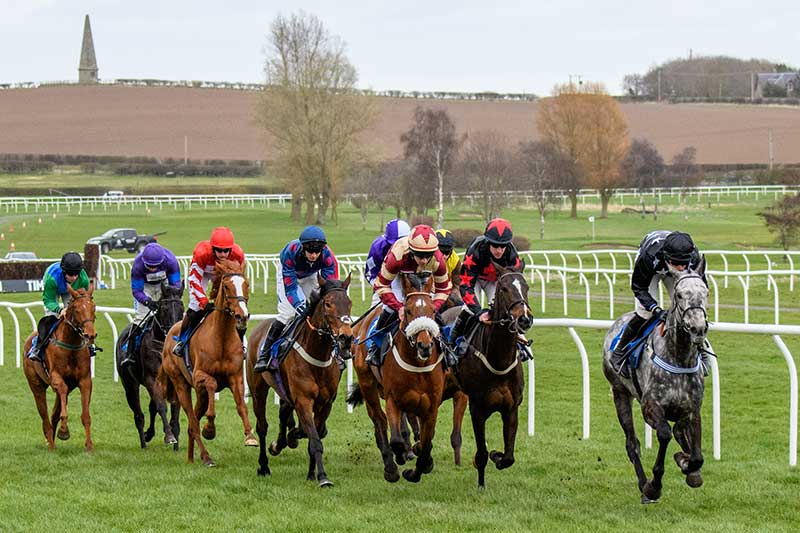 Kelso Races – horses and riders