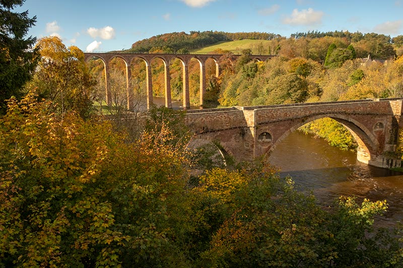 VisitScotland Leaderfoot viaduct and drygrange old bridge